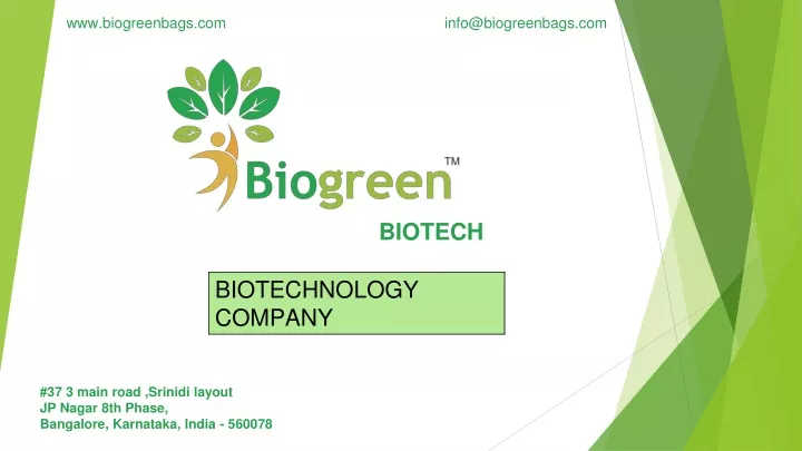 www biogreenbags com