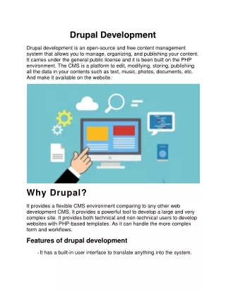 drupal development