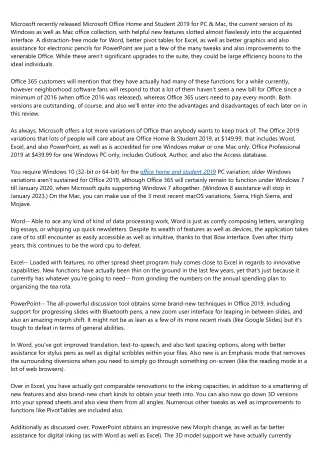 microsoft recently released microsoft office home