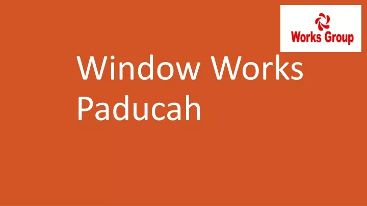 window works paducah