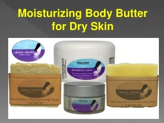 Moisturizing Body Butter for Dry Skin