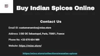 Best Place To Buy Indian Spices Online