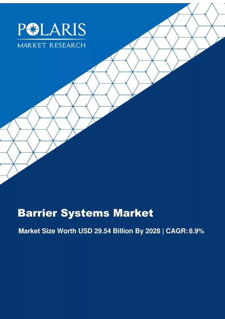 barrier systems market