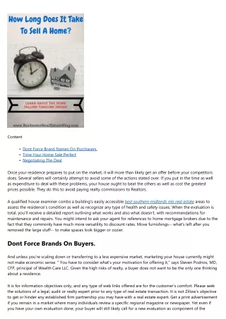 Selling Your Home In A Vendor's Market