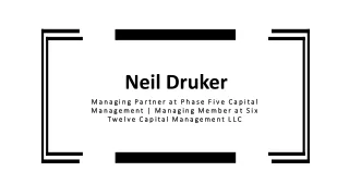 neil druker