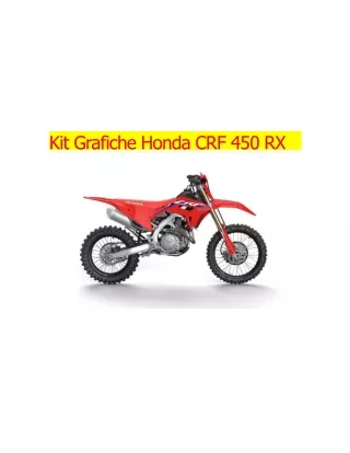 Kit Grafiche Honda CRF 450 RX