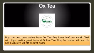 Buy Loose Leaf Black Tea