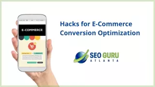hacks for e commerce conversion optimization