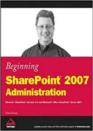 Beginning SharePoint 2007 Administration Windows SharePoint Services 3 0 and