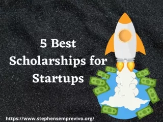 5 Best Scholarships for Startups