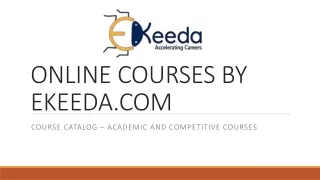 online courses by ekeeda com