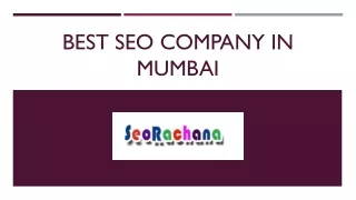 Best SEO Company in Mumbai for SEO