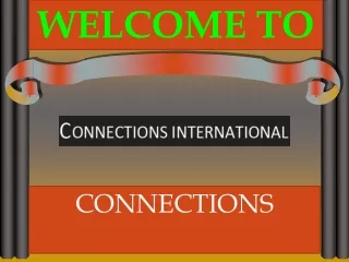 welcome to