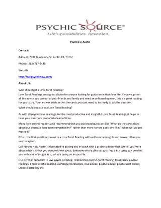 Psychic-in-Austin