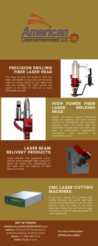 High Power Fiber Laser Welding Head