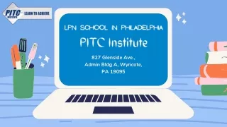 Lpn School in Philadelphia - PITC Institute