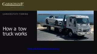 How a tow truck works