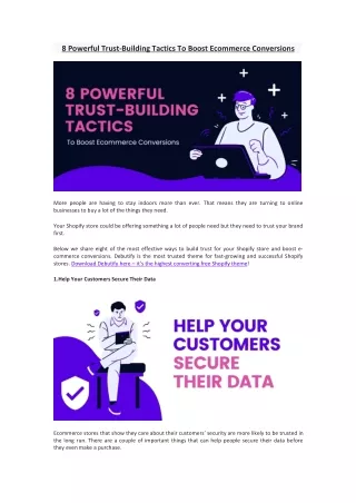 8 powerful trust building tactics to boost