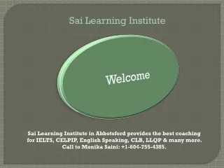 sai learning institute