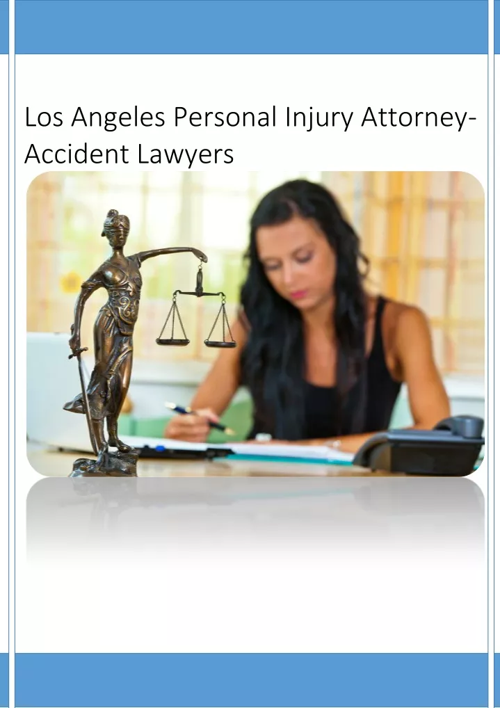 los angeles personal injury attorney accident