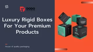 Custom Rigid Boxes Wholesale | Custom Product Boxes!