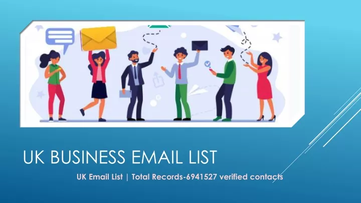 uk business email list
