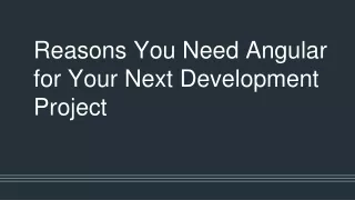 Angular Web Applications Development Company California