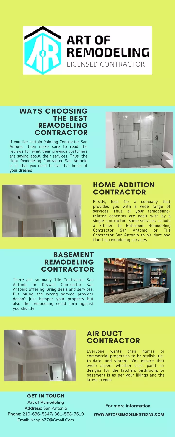 ways choosing the best remodeling contractor