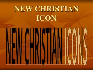 new christian icon