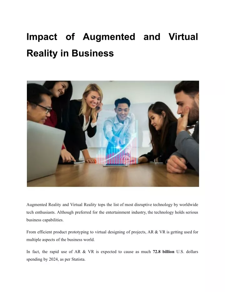 impact of augmented and virtual