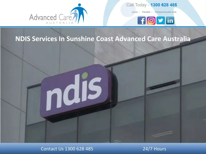 ndis services in sunshine coast advanced care