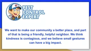 we want to make our community a better place