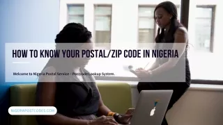 Nigeria Postal Code