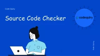 Best Source Code Checker by Code Quiry