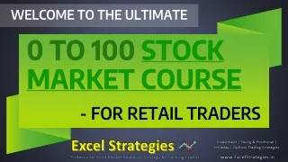Excel-Strategies-Stock-Market-Course