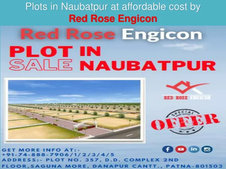 plots in naubatpur at affordable cost by red rose
