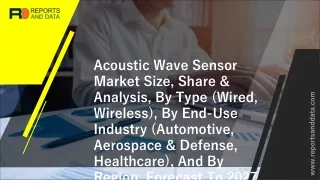 acoustic wave sensor market size share analysis