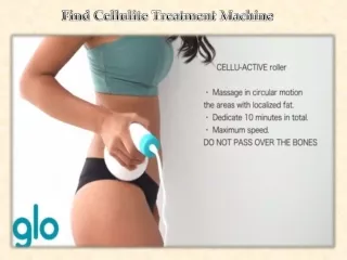 Find Cellulite Treatment Machine