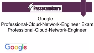 google professional cloud network engineer exam