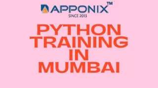 python training in mumbai