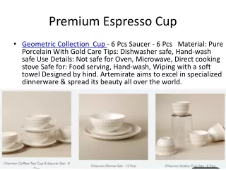 Premium Espresso Cup