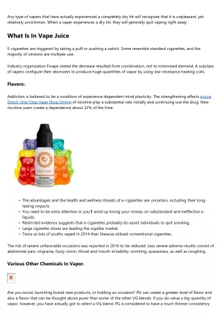 What Is Eliquid?