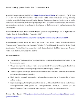 border security system market size forecasts