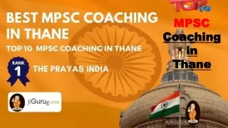 Best MPSC Coaching in Thane