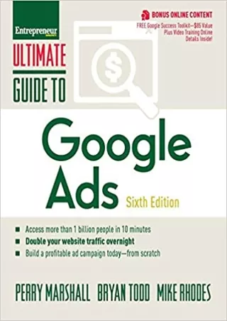 BEST BOOK Ultimate Guide to Google Ads