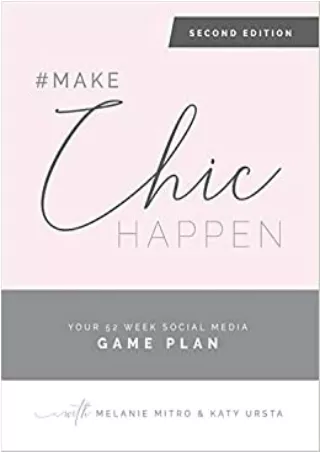 BEST BOOK makechichappen Your 52 Week Social Media Game Plan