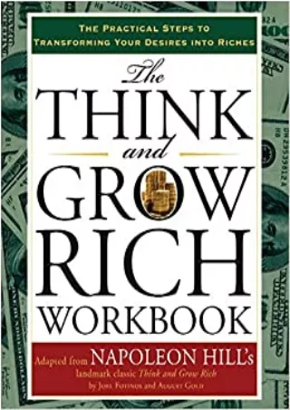 BEST BOOK The Think and Grow Rich Workbook The Practical Steps to Transforming Your