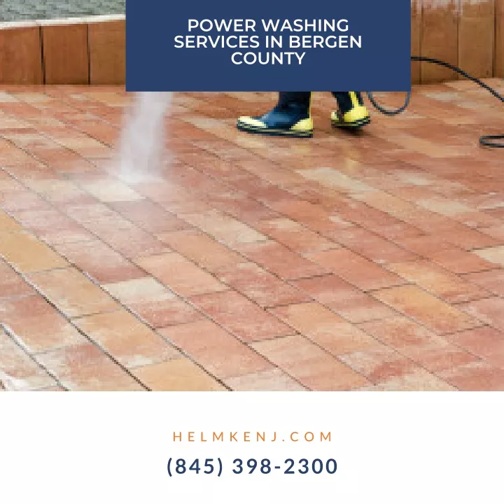 power washing services in bergen county