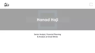 Hanad Haji - Worked at Sherman & Howard, LLC
