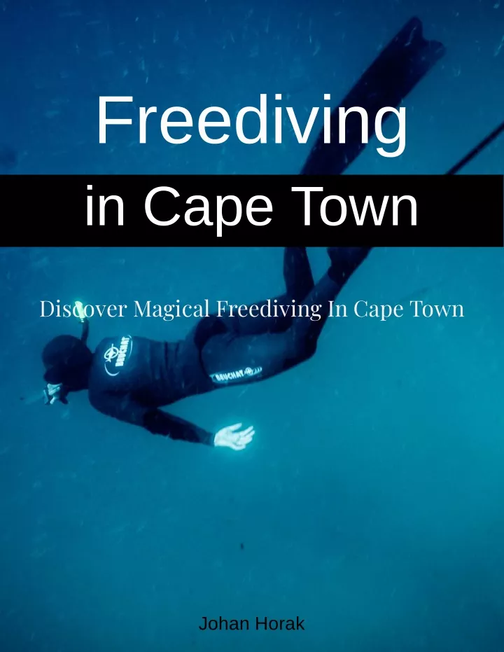 freediving in cape town